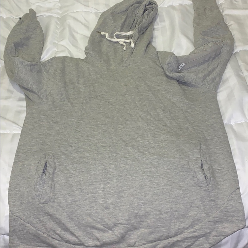 Imperious Grey Fashion Hoodie